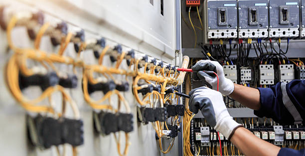 Professional Electrician technician working in South Greeley, WY